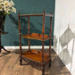 Victorian Mahogany Three Tier Whatnotx