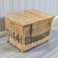 Large Antique Wicker Log Basket