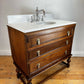Vintage Vanity Unit Made to Order Bathroom Vanity Unit Custom Made Bathroom Furniture Antique Vintage Bathroom Washstand Basin Unit