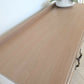 Elegant Vintage Taupe Cabinet Sideboard with Queen Anne Legs