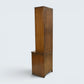 Old Charm Narrow Bookcase 4 Drawers 3 Shelves Light Oak FREE UK Delivery*