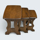 Ercol Nest Of Tables Solid Elm Side Tables Ercol's Badge 1970s GD FREE Delivery*
