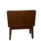 Vintage Art Deco period Oak book and magazine rack