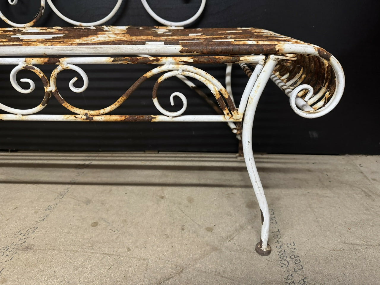 French Decorative Garden Bench