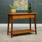 Mid Century Style Console Table with Drawers
