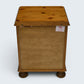 Ducal Bedside Cabinet Knotted Pine Drawer and Cupboard Bun Feet FREE UK Delivery
