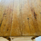 Antique Pine Table Scrub Top Rustic Kitchen Stripped Dining Table