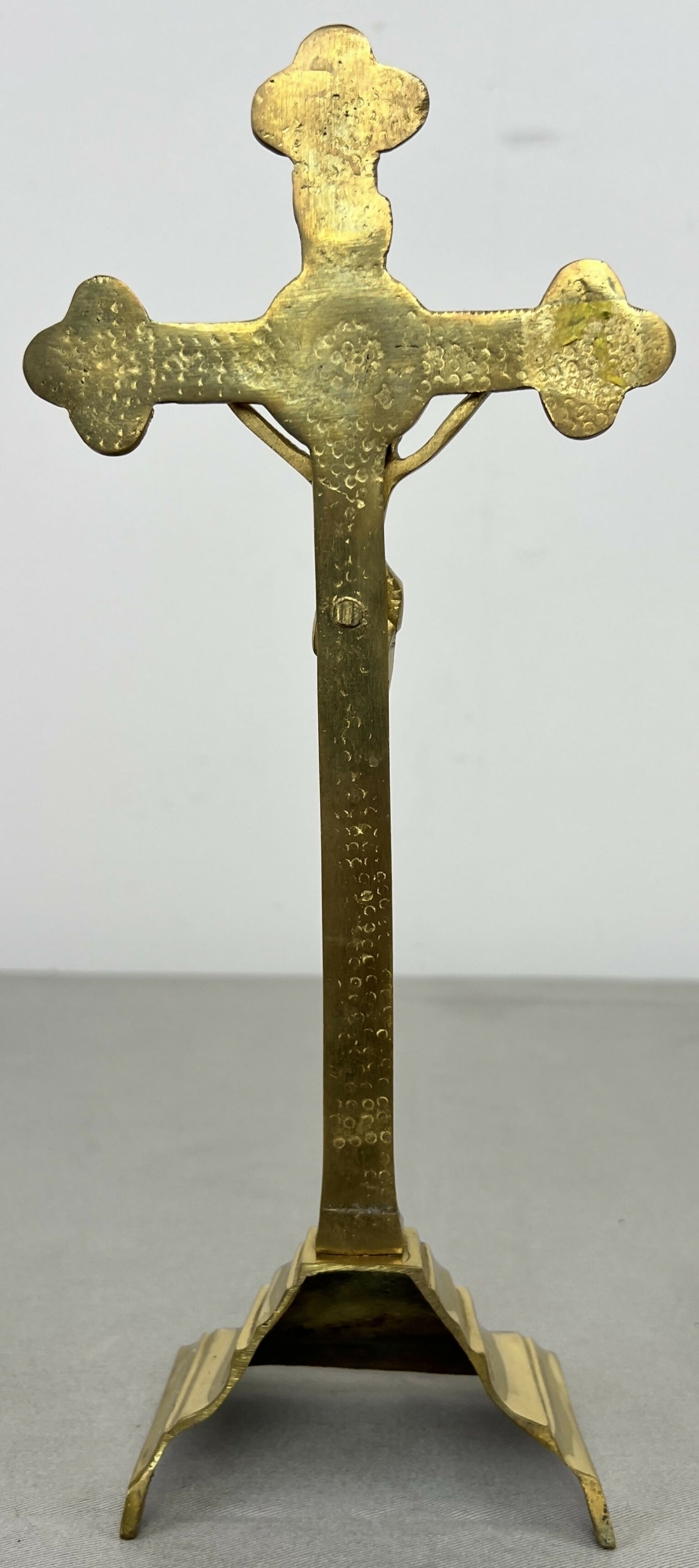 Crucifix Vintage French Style Religious Cross Standing Ornament LOT 6431