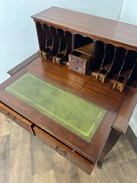 Vintage Mahogany Writing Desk with Pull-Out Writing Surface