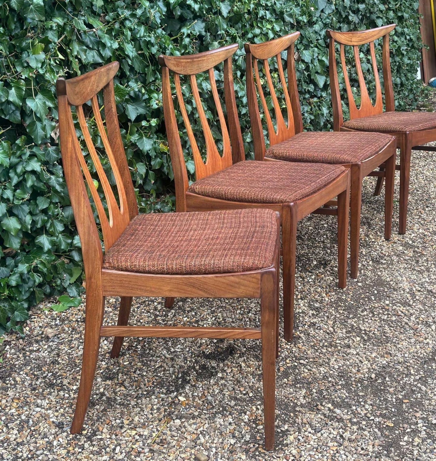 Vintage 1960's G Plan Brasilia Teak Dining Chairs