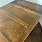 Vintage Oak Draw Leaf Dining Table – Barley Twist Base