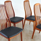 Mid century retro Danish dining chairs by Schou Andersen