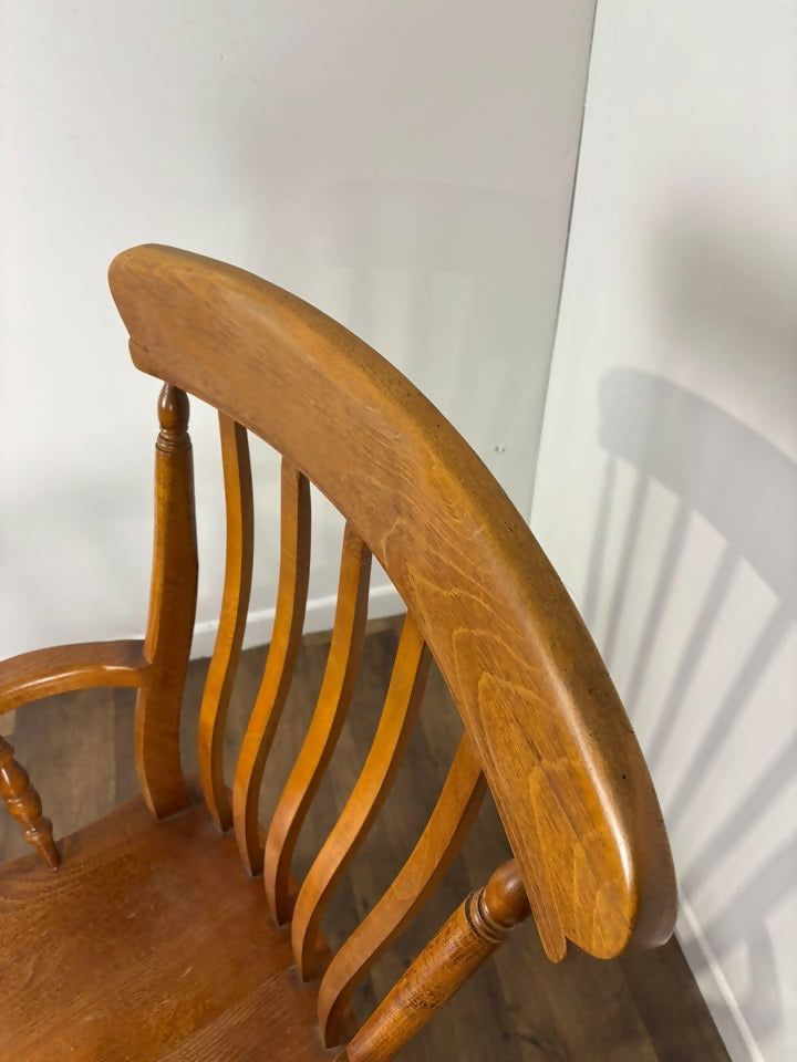 Victorian Style Beech Farmhouse Kitchen Chair