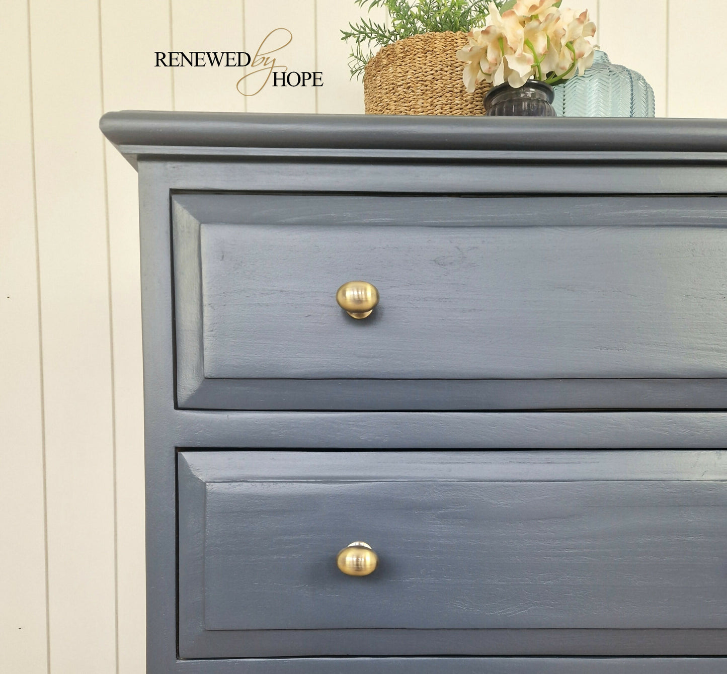 Navy Blue Chest of Drawers (8)