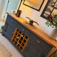 Luxury Oak Wine Rack Sideboard