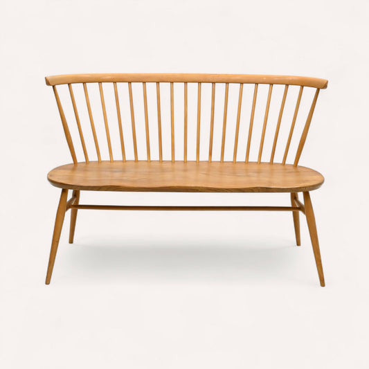 Vintage Ercol Love Seat Model 450 Ercol's Natural Finish Elm FREE UK Delivery*. SBR10852/2008E