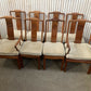 Chinese rosewood extension dining table with 8 chairs
