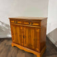 Yew Wood Two Door Two Drawer Cabinet