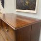Vintage Georgian oak chest of drawers