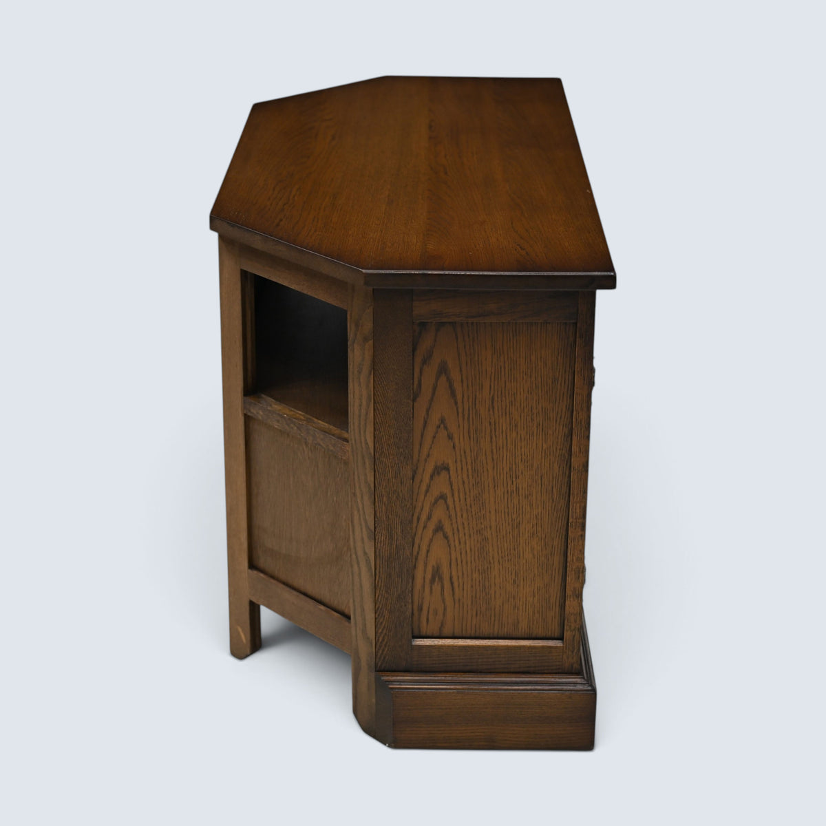 Old Charm Corner TV/Video Cabinet Light Oak Finish Model 2264 FREE UK Delivery*