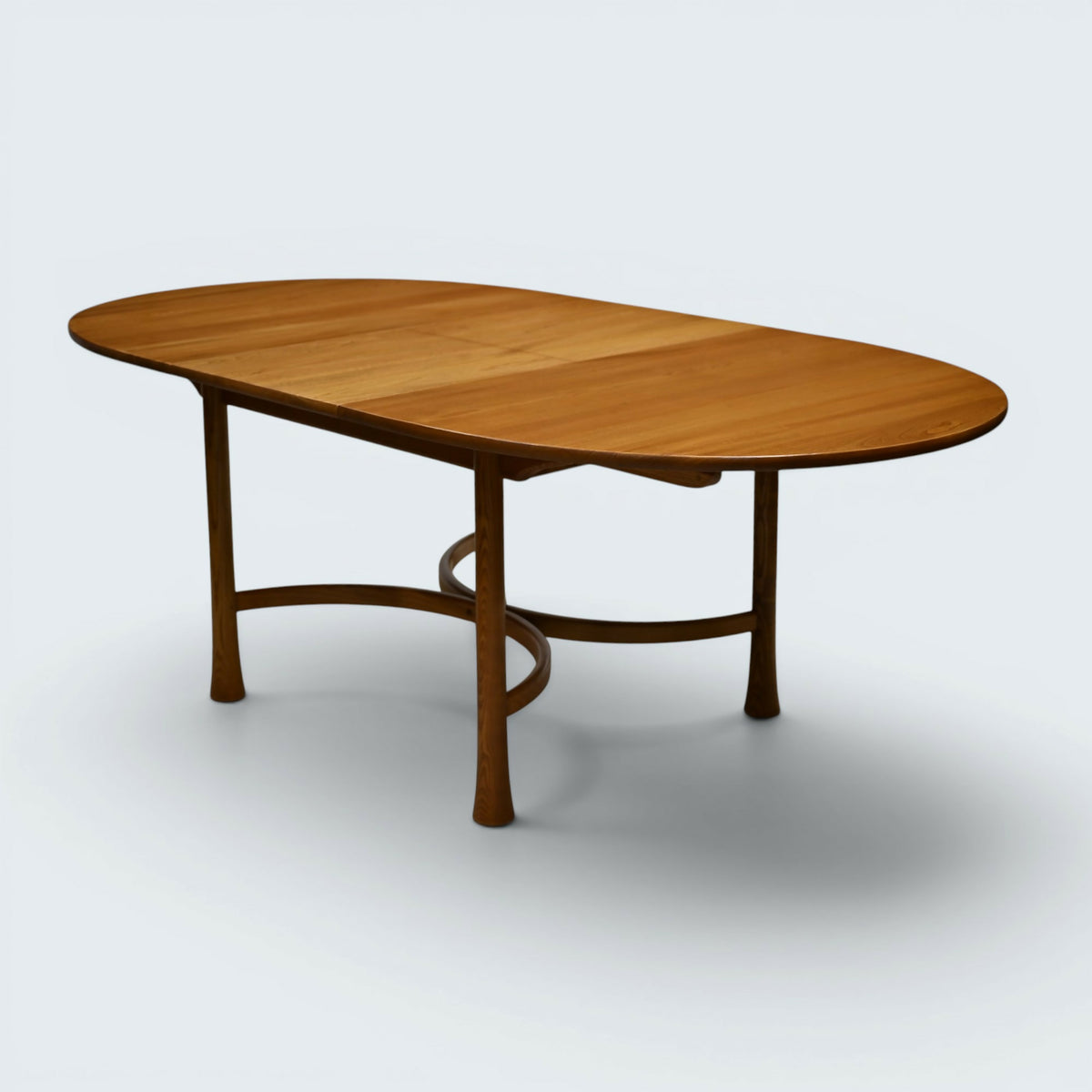 Ercol Extending Dining Table D End Seats 10 Saville Light #926 FREE UK Delivery