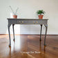Green Console Table