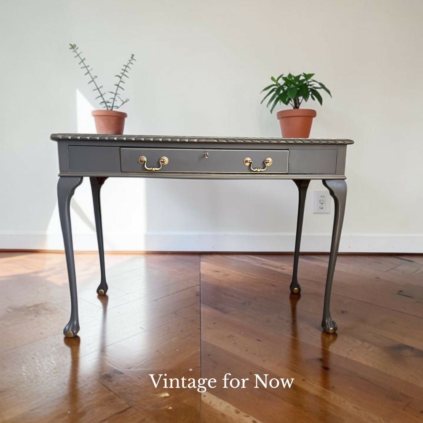 Green Console Table