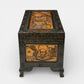 Chinese Carved Chest Trunk Camphor Wood Fine Carvings H60cm x W104cm x D56cm. SBR11127/3110E