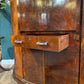 Vintage Mahogany Bureau with Side Cupboardszx
