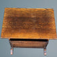 Oak Magazine Rack / Oak End Table Titchmarsh Goodwin