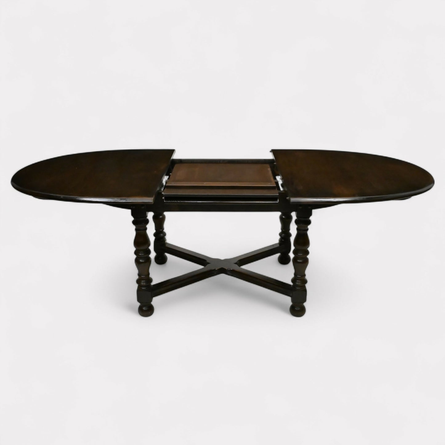 Ercol Extending Dining Table D End Seats 10 Model 705 Solid Elm FREE UK Delivery. SBR10599/1806E