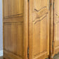 Wardrobe Vintage French Louis XVI Style Oak Four Door Carved Armoire LOT 6386