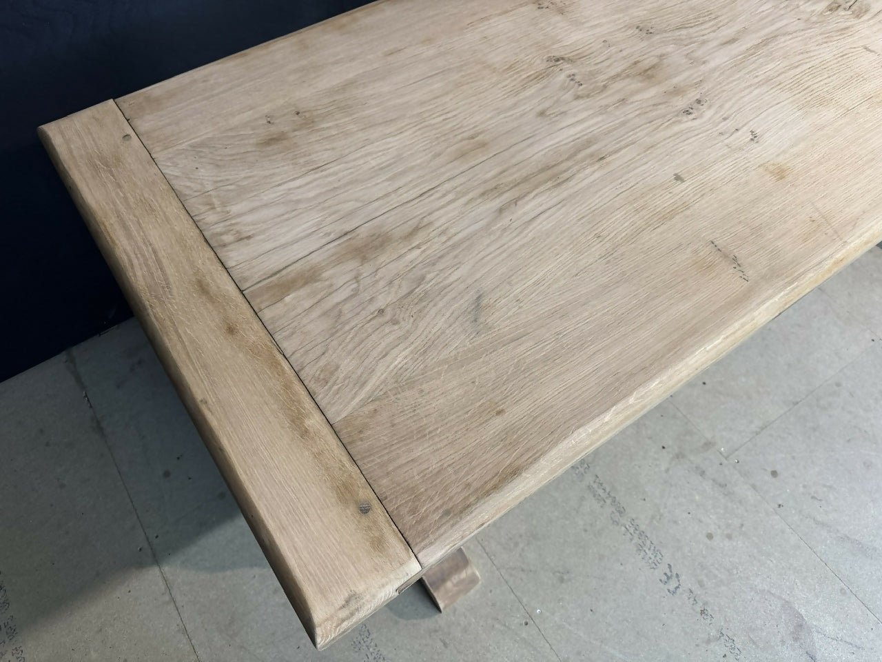 Quality Oak Farmhouse Dining Table
