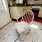 Pink Rustic Distressed Chair