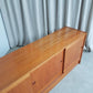 Vintage Mid Century Clausen & Son Large Danish Sideboard Media Cabinet Unit R911