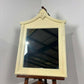 Reproduction Ornate Cream Coloured Wall Mirror