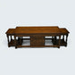 Old Charm Long Nest of Tables Solid Oak Coffee Table Light Oak FREE UK Delivery*