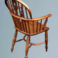 Yew Wood Windsor Armchair 19th Century Yew