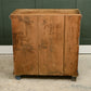 Antique Pine Larder Cupboard - Pie Safe/ Meat Safe - Painted Blue
