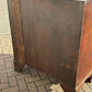 English Georgian Mahogany Desk, Fitted Interior, Secret Drawers, Brass Handles