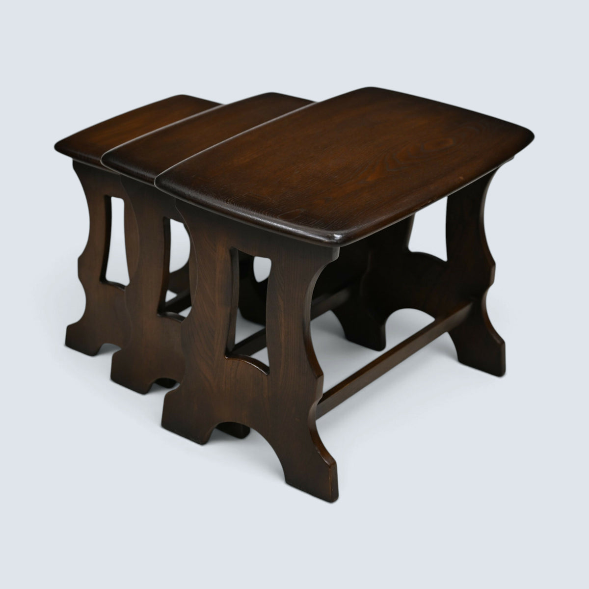 Ercol Chantry Nest of 3 Tables Traditional Finish Model 498 FREE UK Delivery*