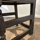 Early Georgian Oak Panel-Back Side Chair