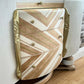 1960's Art Deco Beautility Sideboard in Farrow & Balls Skimming Stone and Gold Accents