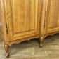 Wardrobe Vintage French Louis XVI Style Oak Four Door Carved Armoire LOT 6104