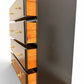 Luxury Black Starburst Chest of Drawers | Solid Wood | Vintage Refurbished Bespoke Furniture