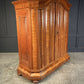 Large Continental Oak & Walnut Art Deco Wardrobe