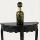 Reproduction Maison Demi Lune Console in black, manufactured by Gallery Direct Ltd