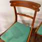 Set of Seven Reproduction Regency Style Mahogany Dining Chairs
