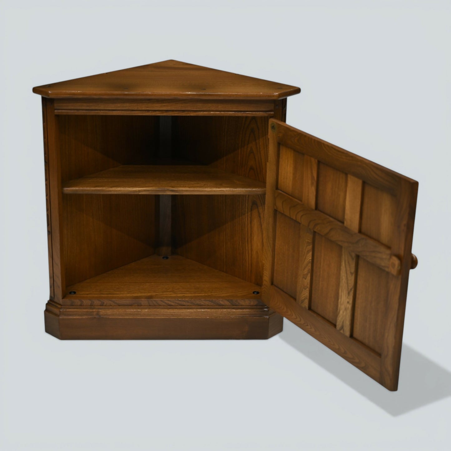 Ercol Corner Base Unit Golden Dawn Finish #861 71cm High VGC FREE UK Delivery