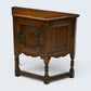 Old Charm Oak Hall Table With Cupboard Light Oak vintage Sideboard FREE Delivery